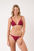 Load image into Gallery viewer, Model Front: Rio De Sol Bottom Bottom Touch-Carmim Selena