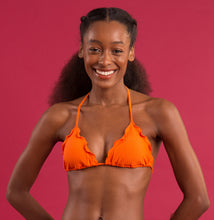 Load image into Gallery viewer, Image 10: Rio De Sol Top Top Dots-Orange Frufru