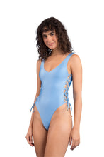 Load image into Gallery viewer, Image 04: Rio De Sol One-Piece Shimmer-Baltic-Sea Zoe