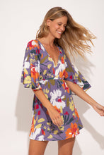 Load image into Gallery viewer, Image 05: Rio De Sol Mini Dress Garden-Flower Mini Dress