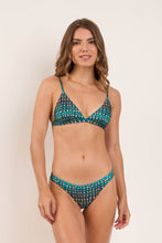 Load image into Gallery viewer, Model Front: Rio De Sol Top Top Brisa Tri-Fixo