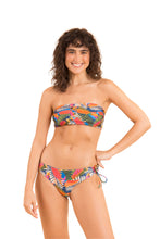 Load image into Gallery viewer, Model Back: Rio De Sol Set Set Jungle Bandeau-Reto Madrid