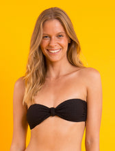 Load image into Gallery viewer, Image 11: Rio De Sol Top Top Bora-Black Bandeau-Joy