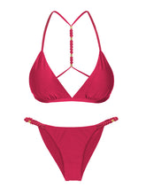 Load image into Gallery viewer, Product Front: Rio De Sol Set Set Shimmer-Desejo Tri-Fixo-Noa Cheeky-Noa