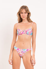 Load image into Gallery viewer, Model Front: Rio De Sol Top Top Splash Balconet