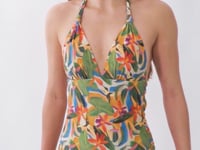 Load and play video in Gallery viewer, Video: Rio De Sol One-Piece Tropical Mel-Op