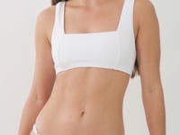 Load and play video in Gallery viewer, Video: Rio De Sol Top Top Sand-White Mary