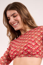 Load image into Gallery viewer, Image 07: Rio De Sol Beach Top Floral-Scales Top Harper