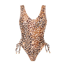 Load image into Gallery viewer, Product Front: Rio De Sol One-Piece Leopard Zoe