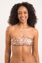 Load image into Gallery viewer, Gallery: Rio De Sol Top Top Leopard Bandeau-Reto