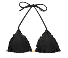 Load image into Gallery viewer, Product Front: Rio De Sol Top Top Shimmer-Black Frufru