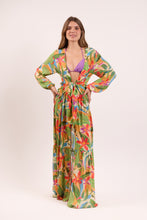 Load image into Gallery viewer, Model Front: Rio De Sol Maxi Dresses Tropical Long Dress Verona