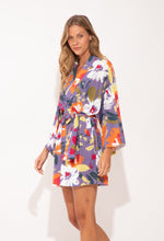 Load image into Gallery viewer, Image 09: Rio De Sol Kaftans / Cover Ups Garden-Flower Kimono
