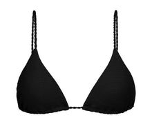 Load image into Gallery viewer, Product Front: Rio De Sol Top Top St-Tpz-Black Tri-Inv
