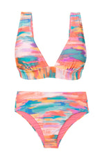Load image into Gallery viewer, Product Front: Rio De Sol Set Set River Halter-Cos Hotpant-Cos
