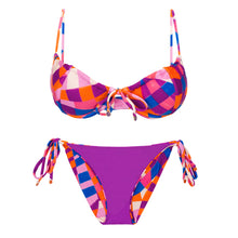 Load image into Gallery viewer, Product Back: Rio De Sol Set Set Funny Balconet-Tie Ibiza-Comfy
