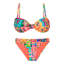 Load image into Gallery viewer, Product Front: Rio De Sol Set Set Love-Trip Bandeau-Joy Essential-Comfy
