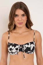 Load image into Gallery viewer, Gallery: Rio De Sol Top Top Poppy Balconet-Tie
