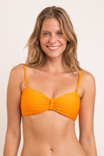 Load image into Gallery viewer, Gallery: Rio De Sol Top Top Dots-Mango Bandeau-Crispy
