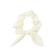 Load image into Gallery viewer, Product Front: Rio De Sol Hair Accessory Off-White Scrunchie
