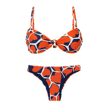 Load image into Gallery viewer, Product Front: Rio De Sol Set Set Amore-Red Bandeau-Joy Essential
