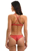 Load image into Gallery viewer, Model Back: Rio De Sol Bottom Bottom Madras Tri Arg

