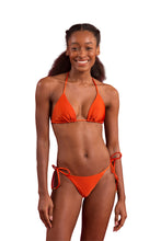 Load image into Gallery viewer, Model Front: Rio De Sol Top Top Shimmer-Paprica Tri-Inv
