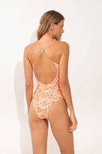 Load image into Gallery viewer, Model Back: Rio De Sol One-Piece Ditsy-Butter Julia
