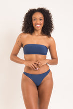 Load image into Gallery viewer, Image 05: Rio De Sol Set Set Navy Bandeau-Reto Nice-Fio

