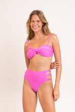 Load image into Gallery viewer, Image 07: Rio De Sol Bottom Bottom Vita-Pink High-Waist-Spin

