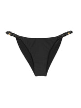 Load image into Gallery viewer, Product Front: Rio De Sol Bottom Bottom Shimmer-Black Cheeky-Noa

