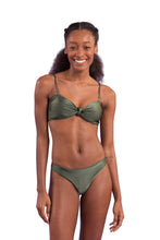 Load image into Gallery viewer, Model Front: Rio De Sol Bottom Bottom Croco Essential
