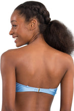 Load image into Gallery viewer, Image 07: Rio De Sol Top Top Shimmer-Baltic-Sea Bandeau-Joy
