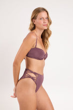 Load image into Gallery viewer, Image 02: Rio De Sol Set Set Malibu-Ebano Bandeau-Iris Highwaist-Spin-Iris
