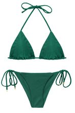 Load image into Gallery viewer, Product Front: Rio De Sol Set Set Shimmer-Palace Tri-Inv Cheeky-Tie
