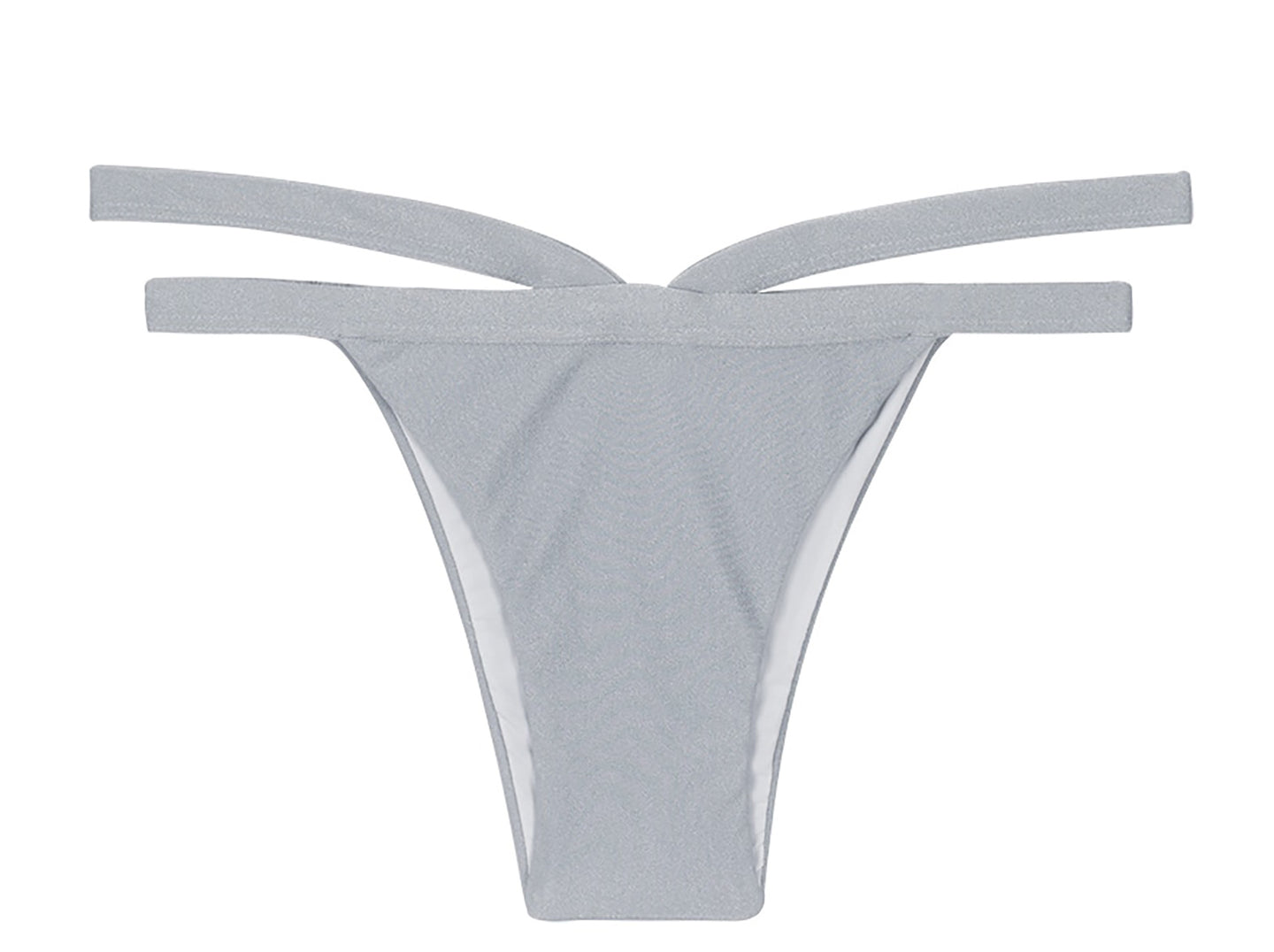 Product Front: Rio De Sol Bottom Calcinha Silver Triangulo