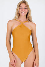 Load image into Gallery viewer, Gallery: Rio De Sol One-Piece Damasco High-Neck
