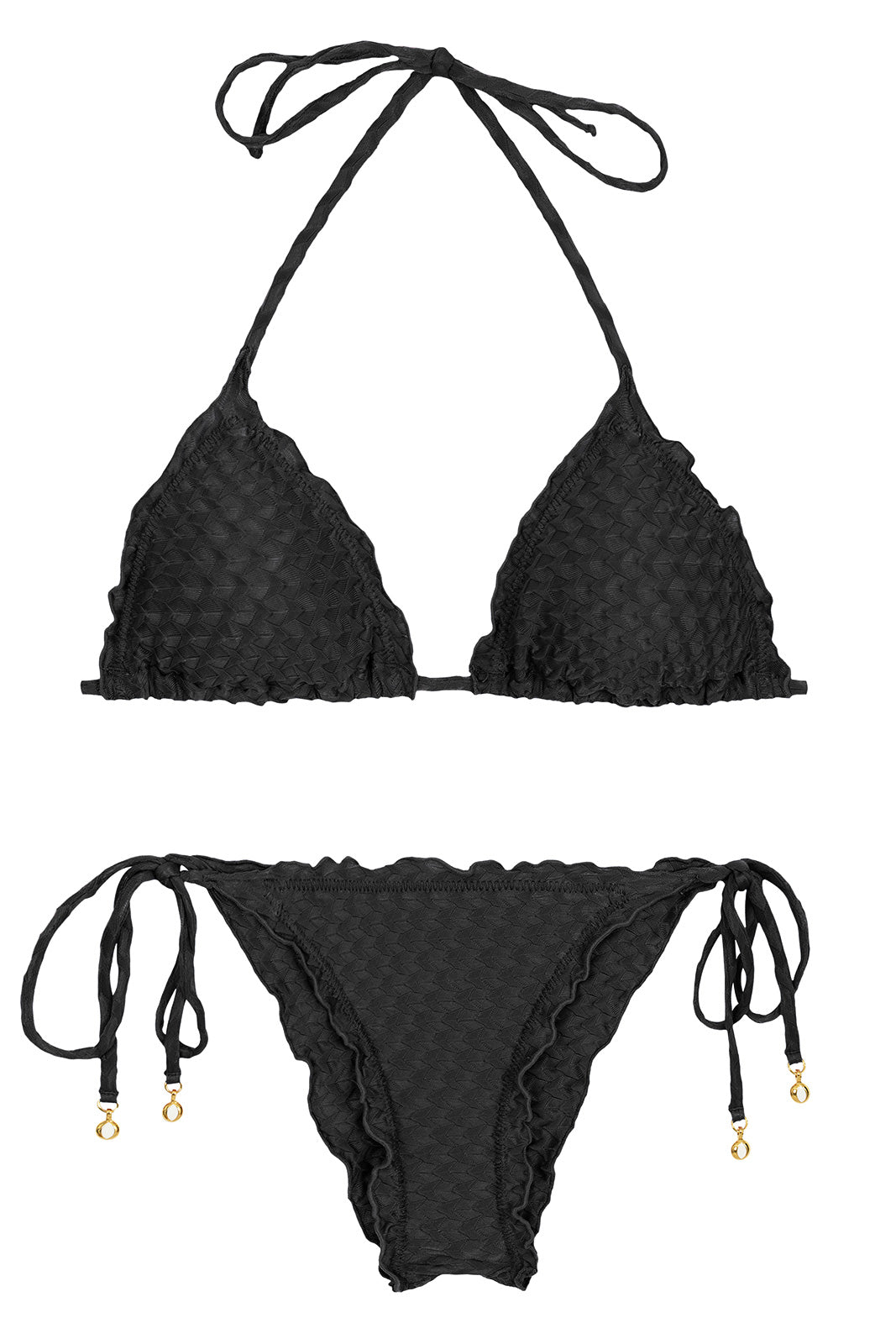 Product Front: Rio De Sol Set Kiwanda Preto Frufru