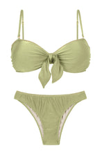 Load image into Gallery viewer, Product Front: Rio De Sol Set Set Oliva Bandeau-No Essential
