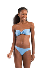 Load image into Gallery viewer, Image 04: Rio De Sol Set Set Shimmer-Baltic-Sea Bandeau-Joy Essential
