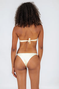 Model Back: Rio De Sol Top Top Off-White Twist
