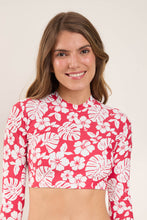 Load image into Gallery viewer, Gallery: Rio De Sol Top Top Pua-Hibiscus Reef
