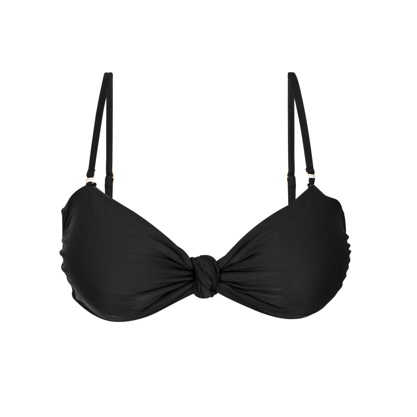 Product Front: Rio De Sol Top Top Touch-Black Bandeau-Joy