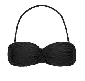 Top Cloque Preto Bandeau